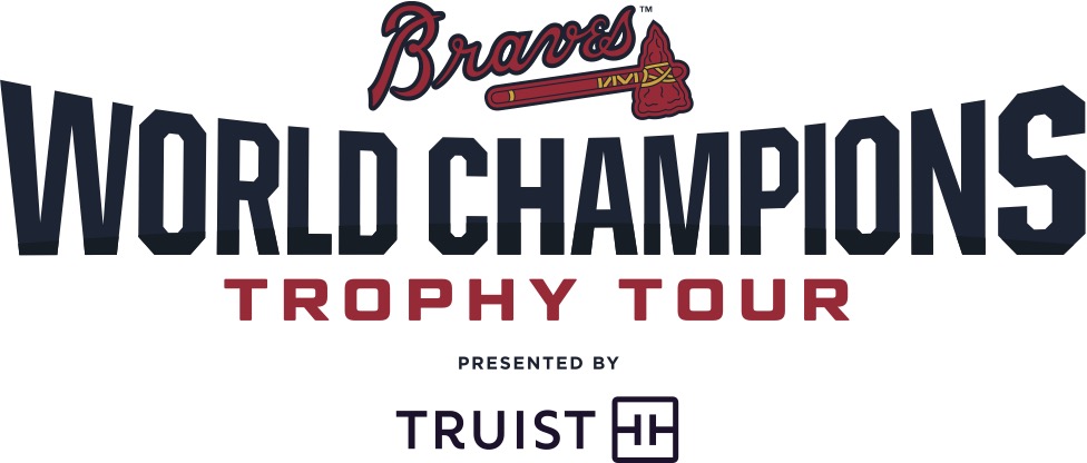 Braves World Champions Trophy Tour Logo pos color